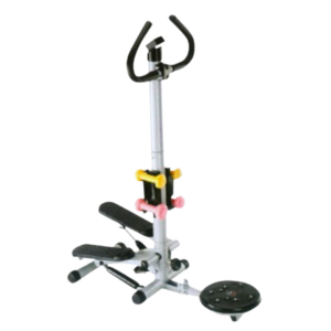Mini Stepper Exercise Machine with Handle & Twister Disc