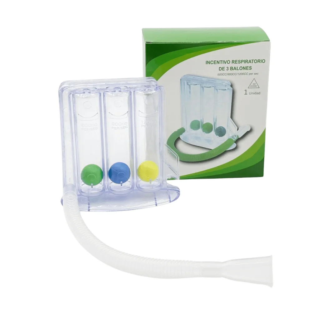 Respiratory Trainer (3-Ball Lung Exercise Device)