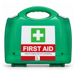 First Aid Kit – 25 Persons Box (Green)