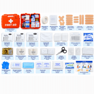 First Aid Kit – 50 Persons Box (Orange)