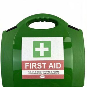 First Aid Kit – 25 Persons Box (Green)